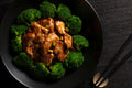 Pollo con Jengibre y Brócoli